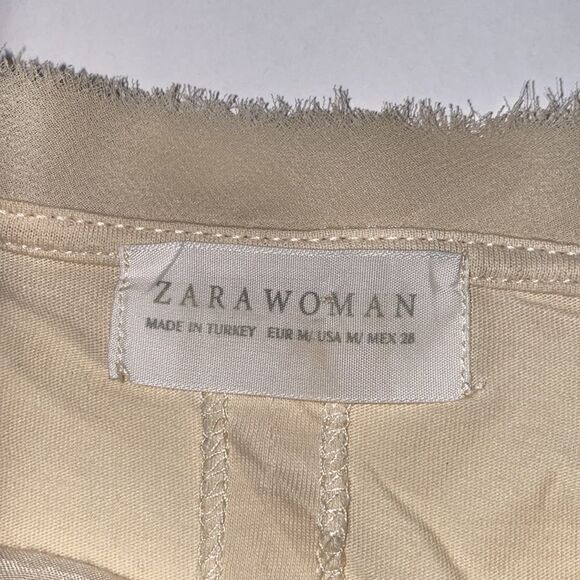 Zara Light Beige Pullover Blouse - Picture 3 of 7
